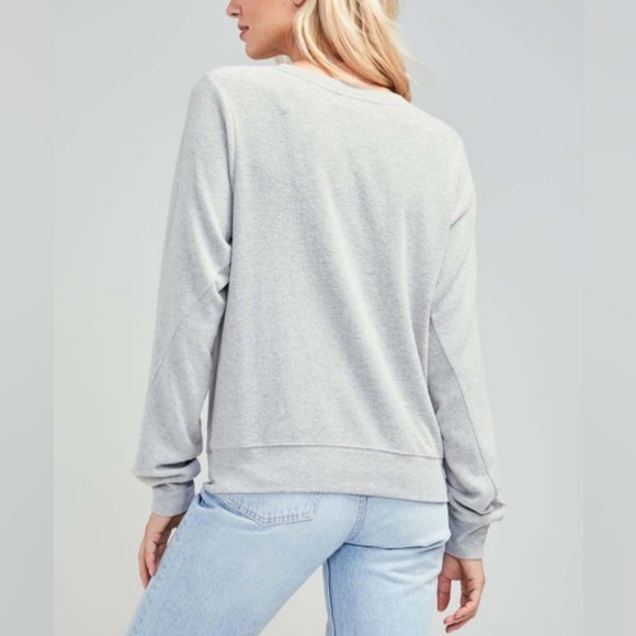 Heather Gray 'Whiskey Business' Sweatshirt, M - Picture 4 of 11